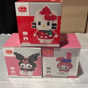 Hello Kitty, Kuromi & My Melody Legos